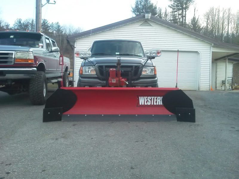 Snow plow blade ford ranger